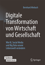 Buchcover Digitale Transformation von Wirtschaft und Gesellschaft